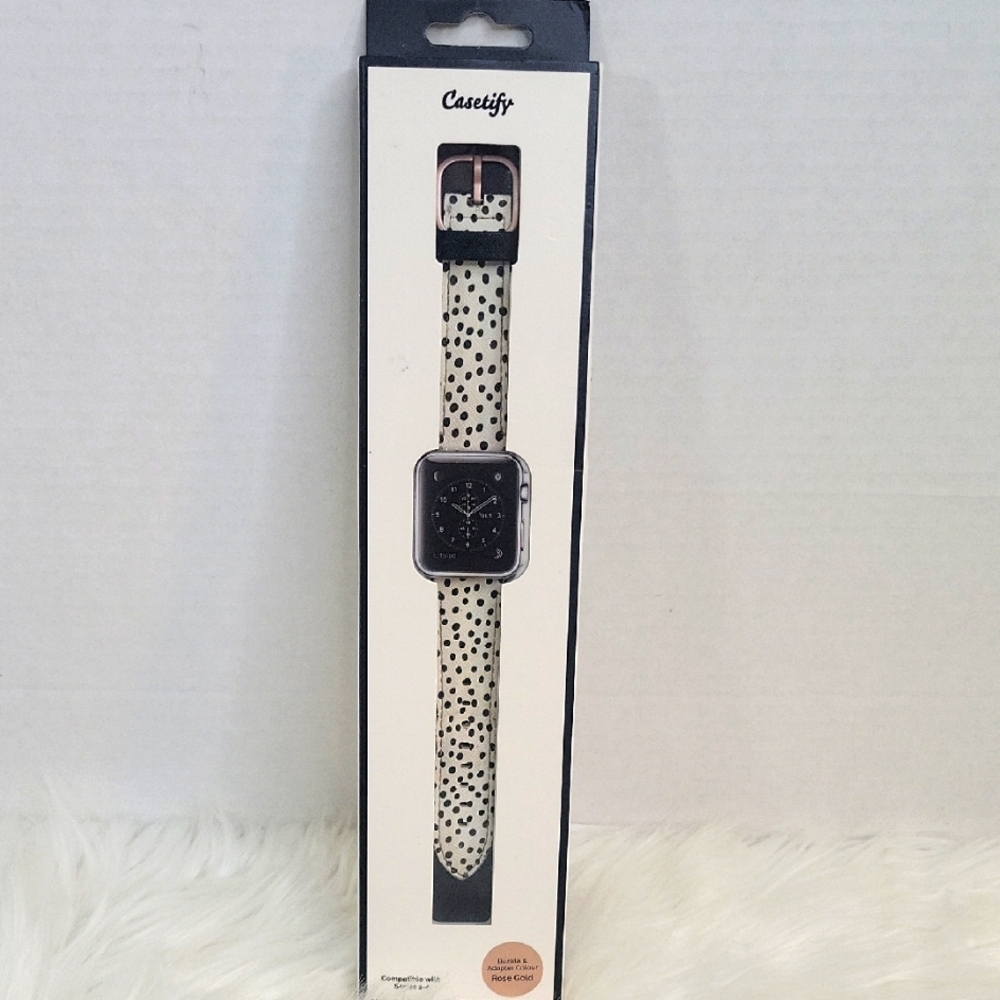 CASETIFY Ink Dots Apple Watch Band Compatible with Series‎ 1-4 NWOT